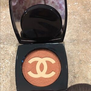 Chanel Tan and Cream Makeup Compact